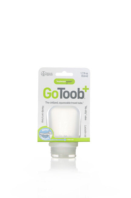 Humangear GoToob+ силіконова дорожна пляшка, темно-синя, 53 ml