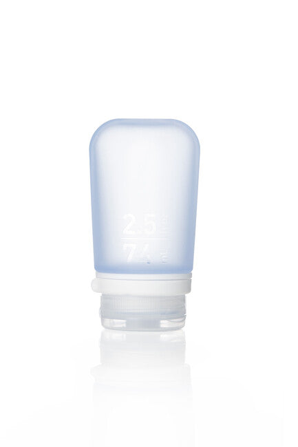 Humangear GoToob+ силіконова дорожна пляшка 74 ml, синя