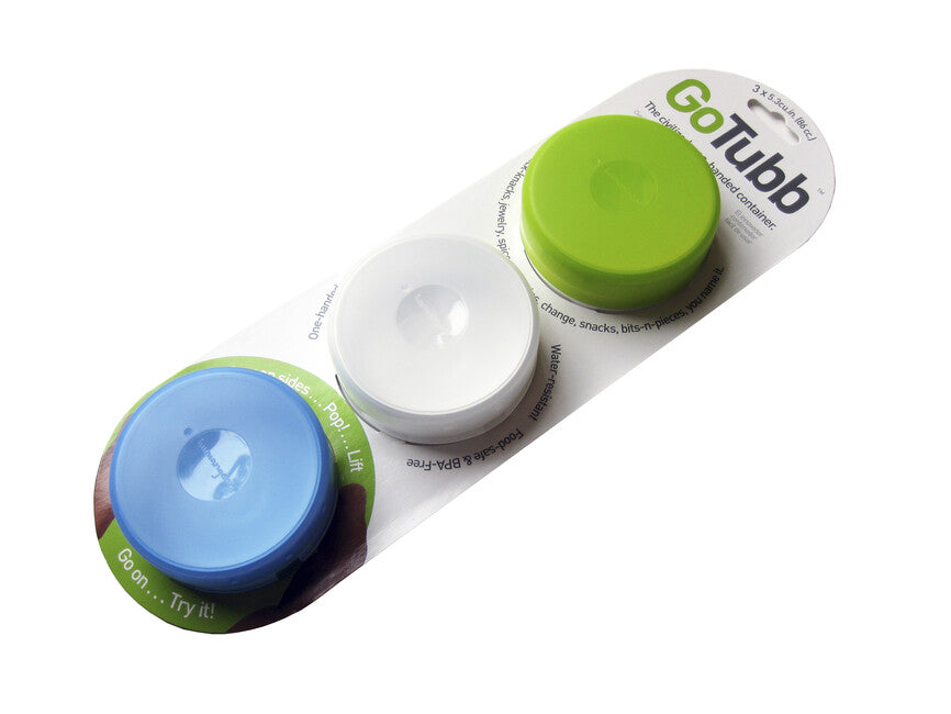 Humangear GoTubb Set контейнери для зберігання, різнокольоровий, M