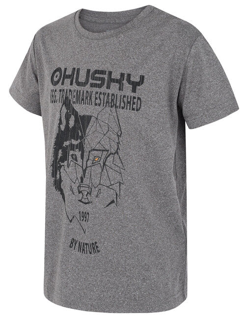 HUSKY Tash K функціональна футболка дитяча, темно-сіра