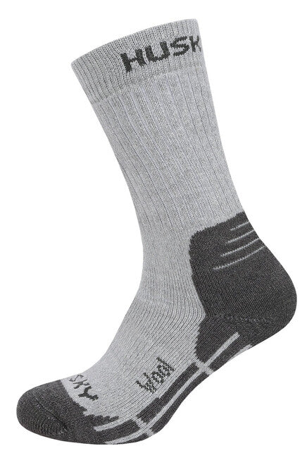 HUSKY All Wool шкарпетки дитячі, світло-сірі