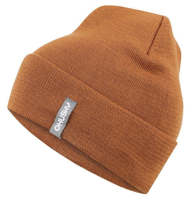 HUSKY Merhat 1 merino шапка чоловіча, гірчична