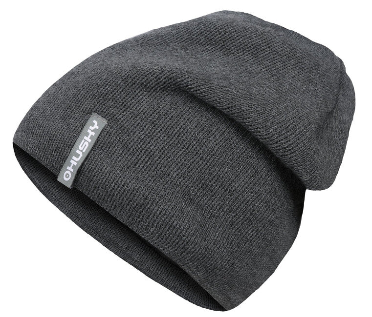 HUSKY Merhat 3 merino чоловіча шапка, світло-сіра меланж