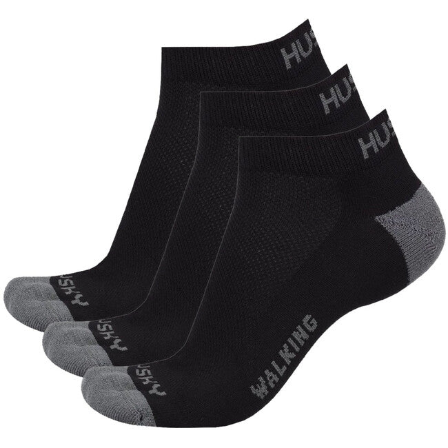 HUSKY шкарпетки для ходьби 3Pack, чорні