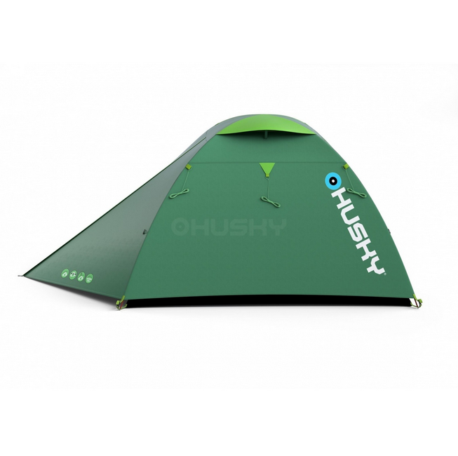 HUSKY Bird 3 plus намет для походів, зелений