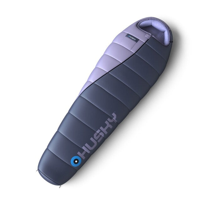HUSKY Ember Ladies синтетичний триссезонний спальний мішок жіночий -15, синій/рожевий