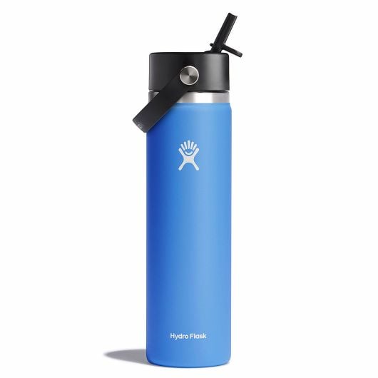 Hydro Flask termoпляшка wide mouth каскад 710 ml 24 OZ із соломинкою Flex Straw Cap
