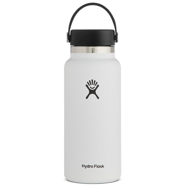 Hydro Flask termoпляшка 32 OZ Wide Mouth 2.0 Flex Cap, 946ml, біла