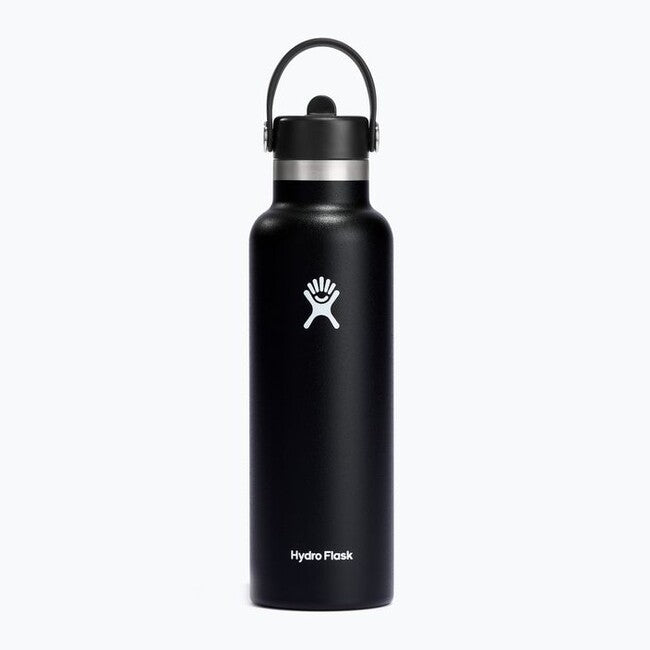 Hydro Flask Standard Flex Straw Cap термофляга з соломинкою 621 мл, чорна