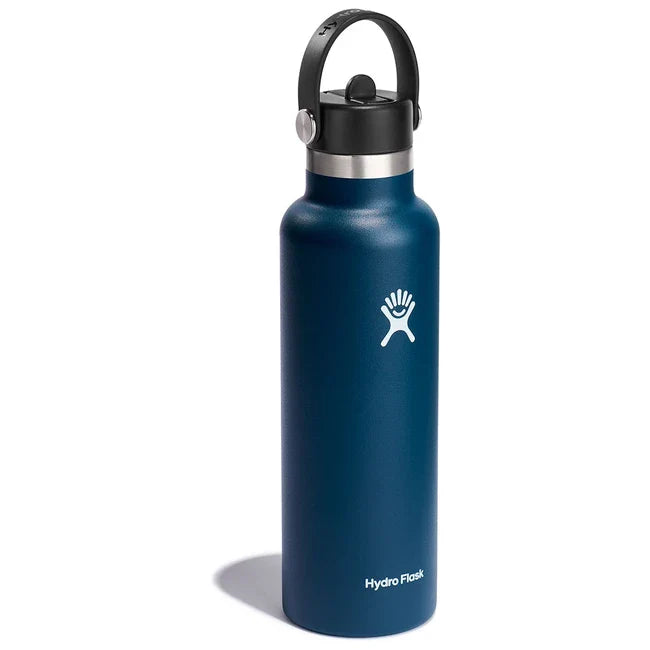 Hydro Flask Standard Flex Straw Cap термофляга з соломинкою, 621 мл, індиго