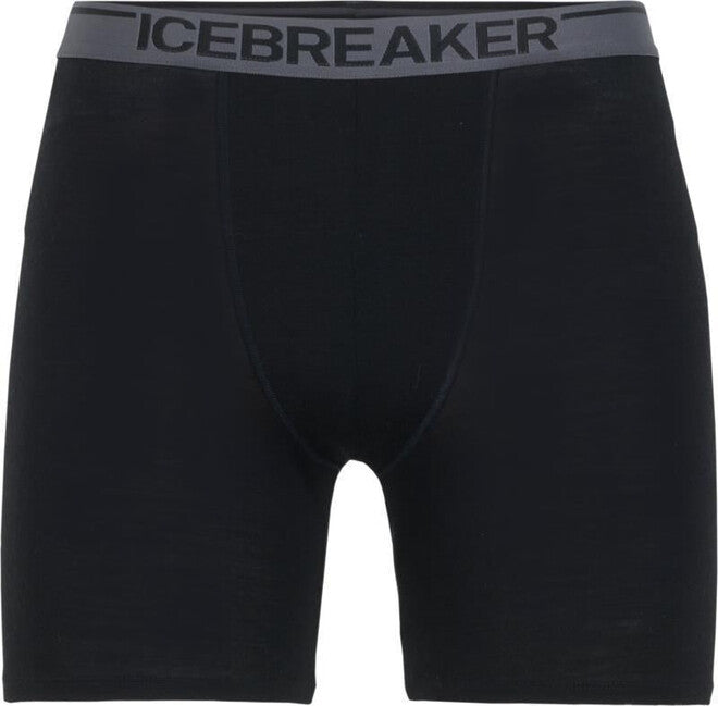 Icebreaker Anatomica чоловічі довгі боксери, чорні