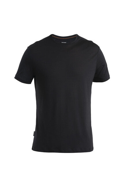 Icebreaker 125 Cool Lite Sphere III Merino футболка чоловіча з коротким рукавом, чорна