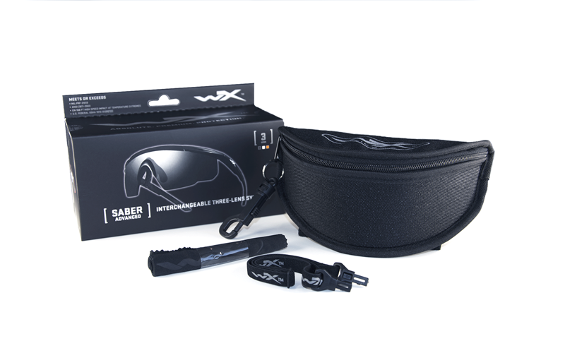 WILEY X SABER ADVANCE захисні окуляри зі змінними лінзами, коричневі