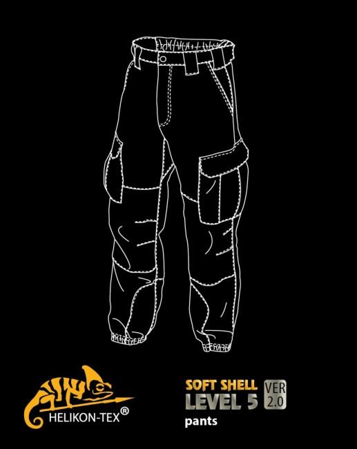 Helikon-Tex level 5 ver. 2 водонепроникні штани, оливкові
