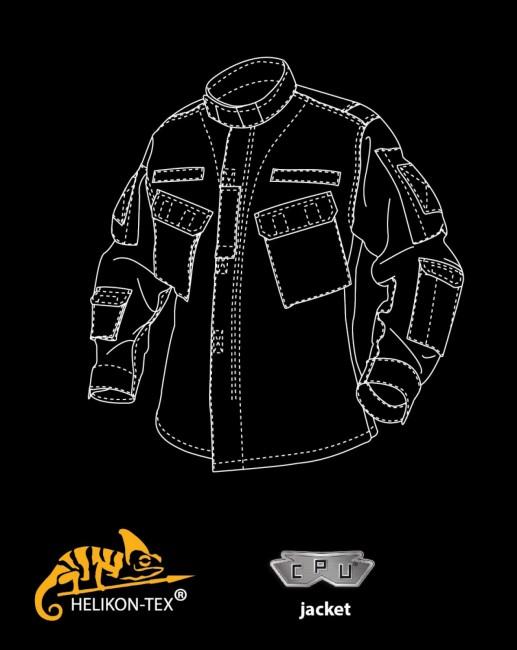 Helikon-Tex CPU CPU блуза Rip-Stop polycotton, чорна