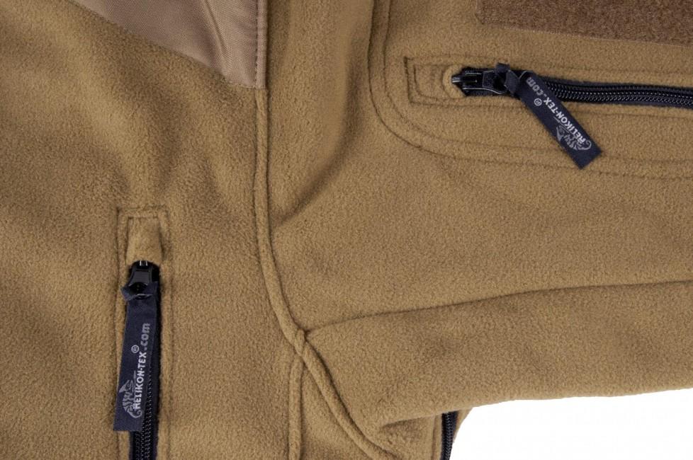 Helikon-Tex Liberty Heavy флісова куртка, оливково-чорна, 390g/m2