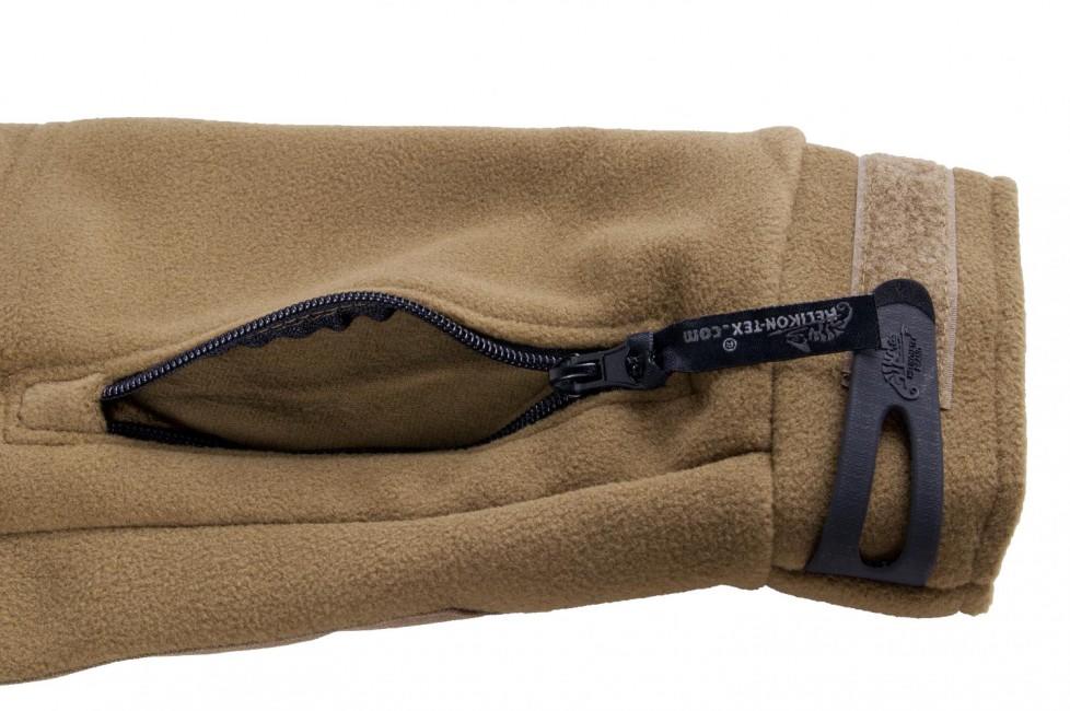 Helikon-Tex Liberty Heavy флісова куртка, оливково-чорна, 390g/m2