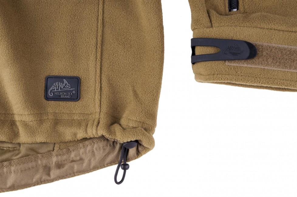 Helikon-Tex Liberty Heavy флісова куртка, оливково-чорна, 390g/m2