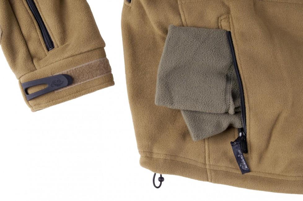 Helikon-Tex Liberty Heavy флісова куртка, оливково-чорна, 390g/m2