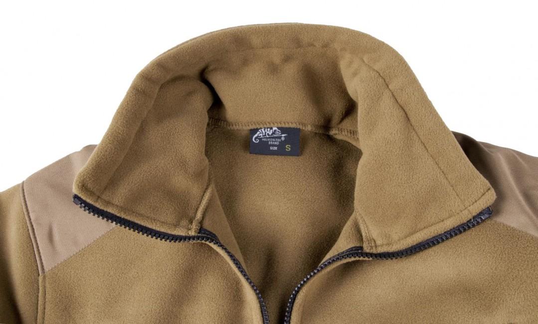 Helikon-Tex Liberty Heavy флісова куртка, оливково-чорна, 390g/m2