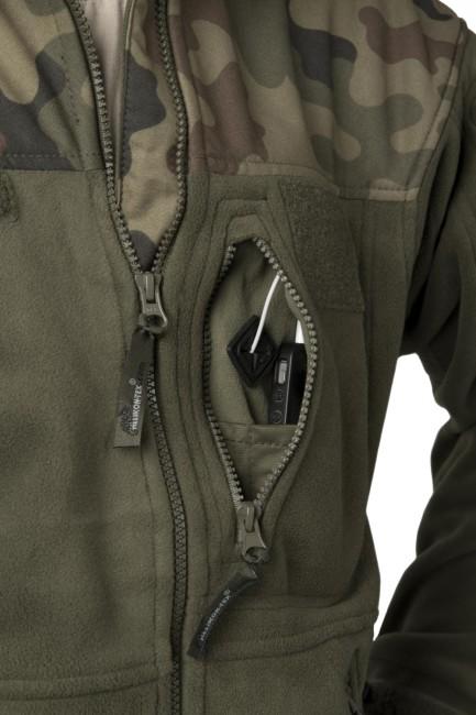 Helikon-Tex Infantry флісова куртка, оливкова/woodland, 330g/m2
