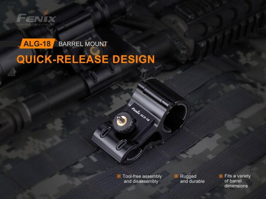 Fenix ALG-18 кріплення на зброю, чорна