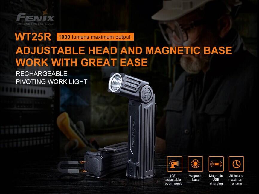 Fenix WT25R робочий ліхтар