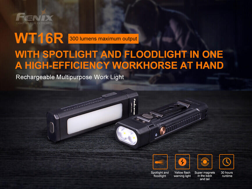 Fenix WT16R налобний ліхтар з акумулятором