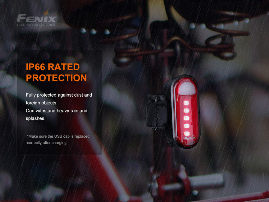 Fenix BC05R V2.0 мигалка, червона