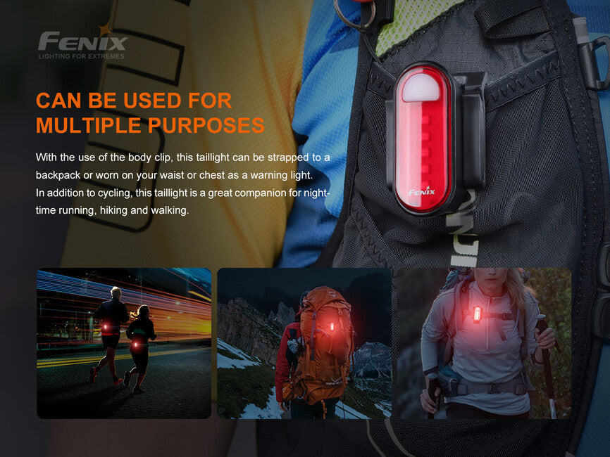 Fenix BC05R V2.0 мигалка, червона