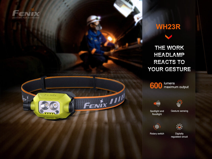 Fenix WH23R робочий налобний ліхтар