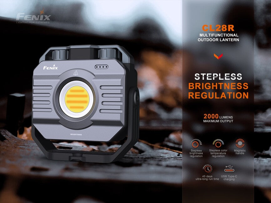Fenix CL28R робочий ліхтар із павербанком
