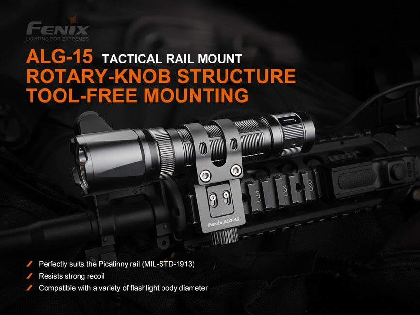 Fenix ALG-15 бічне кріплення ліхтара на зброєву планку