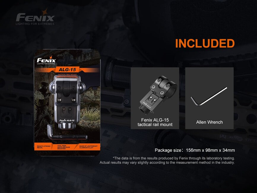 Fenix ALG-15 бічне кріплення ліхтара на зброєву планку