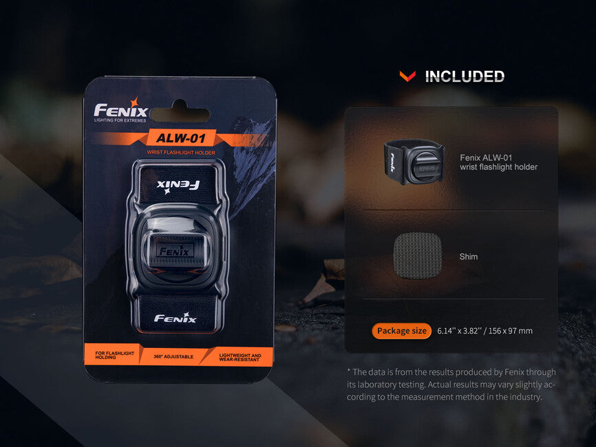 Fenix ALW-01 поворотний тримач для кріплення ліхтарів на зап'ястя
