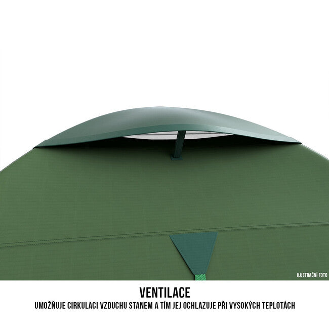 HUSKY палатка Sawaj Triton 2 Ultralight, зелена