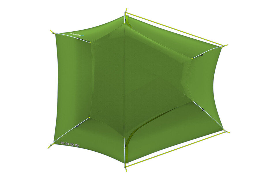 HUSKY Sawaj Triton 3 намет ultralight, зелена