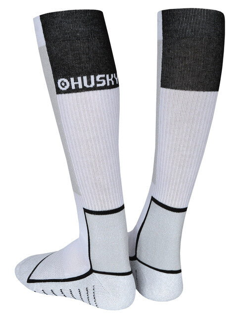 HUSKY підколінки лижні, біла/чорна