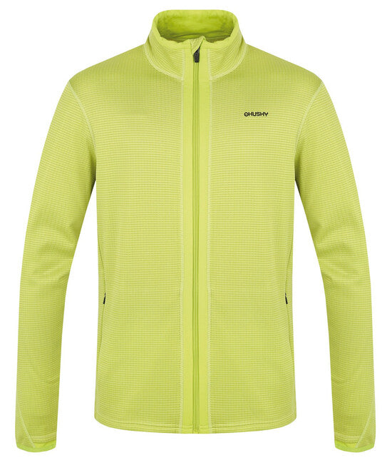 HUSKY Artic Zip чоловіча толстовка на блискавці, коричневозелена