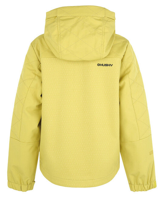 HUSKY Salex K софтшел куртка дитяча, лаймово-зелена