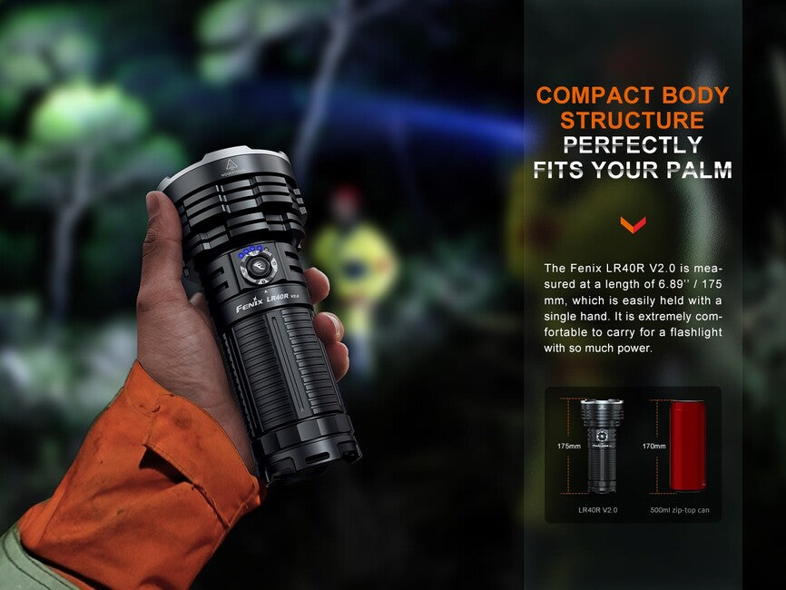 Fenix LR40R V2.0 світлодіодний перезаряджуваний ліхтар