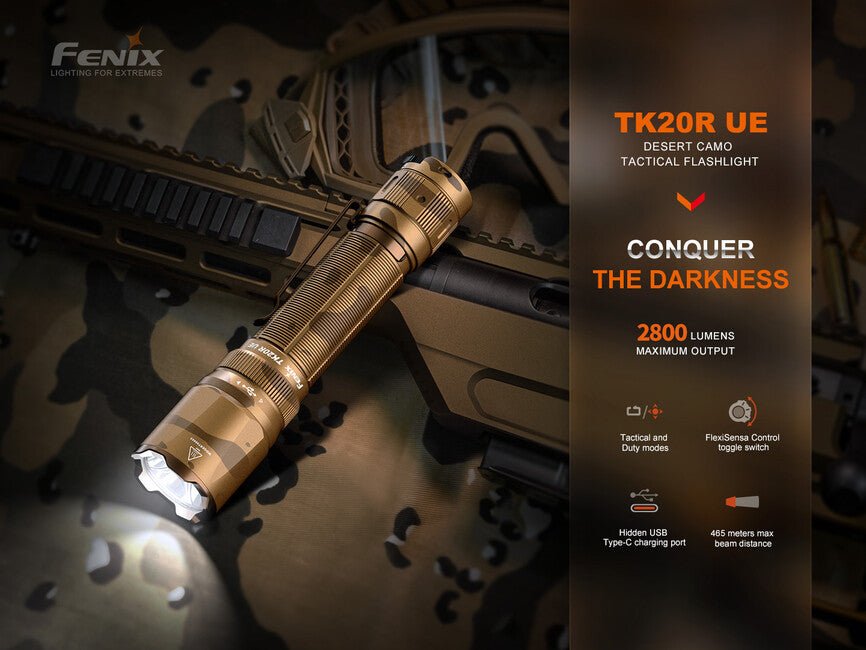 Fenix TK20R UE ліхтар, сірий