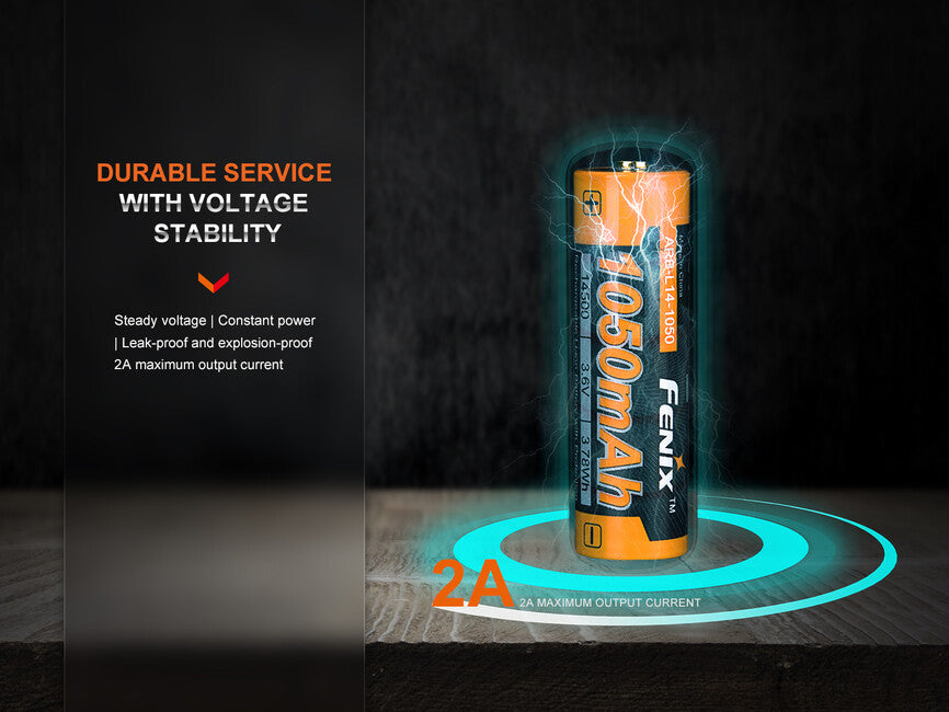 Fenix 14500 батарея 1050 mAh (Li-Ion)