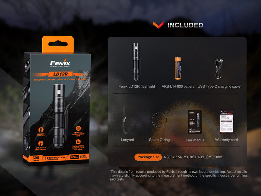Fenix LD12R перезаряджаний ліхтар