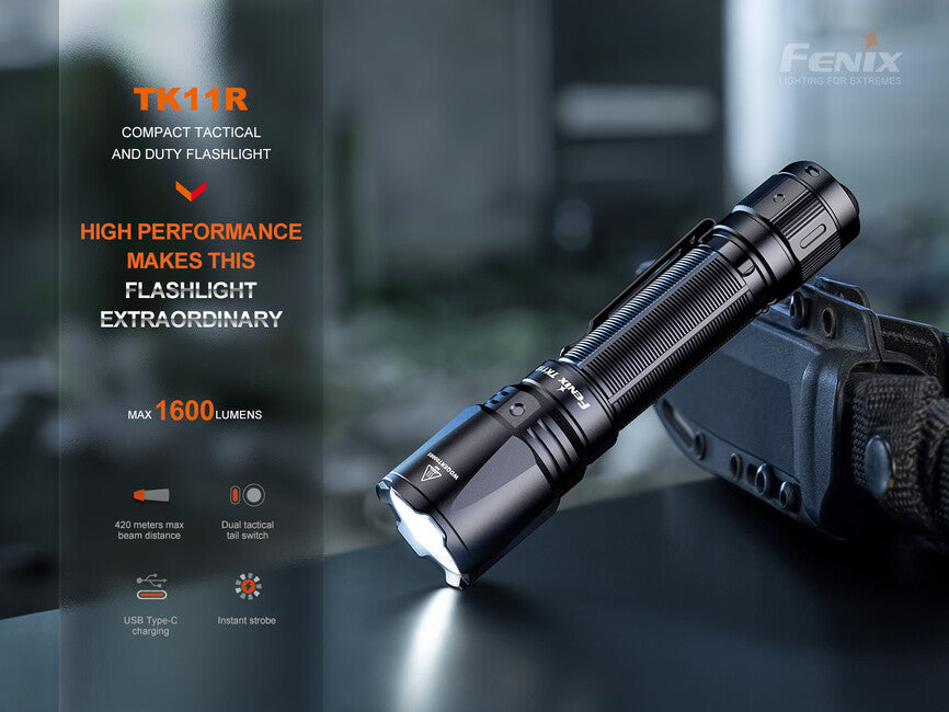 Fenix TK11R ліхтар перезаряджуваний LED