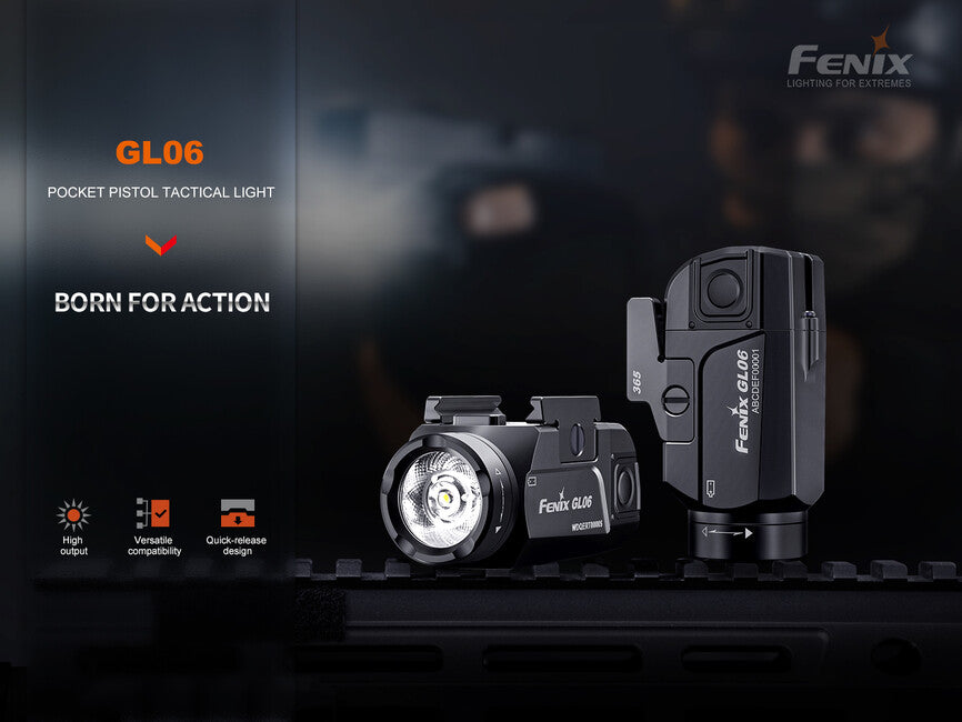 Fenix GL06-365 зброєне ліхтар на SIG Sauer P365