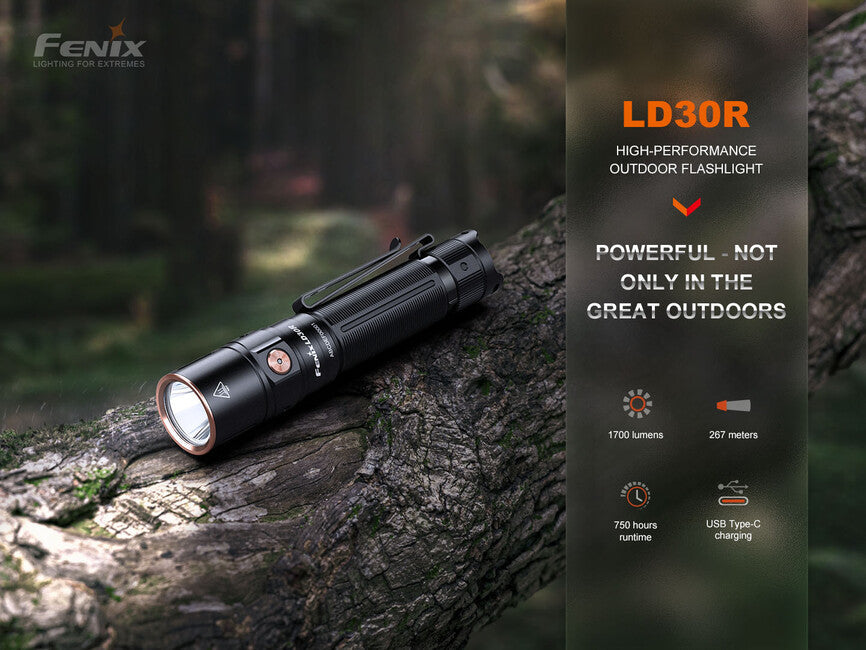 Fenix LD30R перезаряджуваний світлодіодний ліхтар