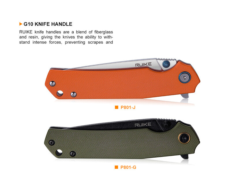 Ruike P801 ніж, зелений