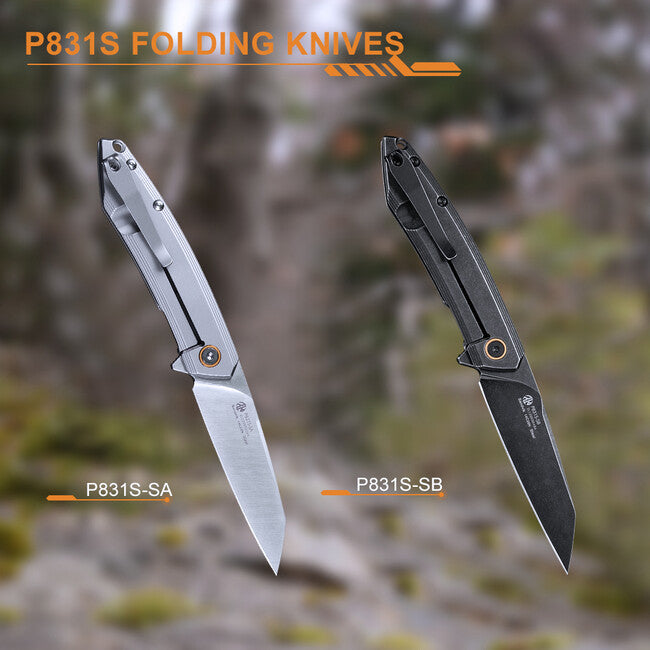 Ruike P831S ніж, чорний