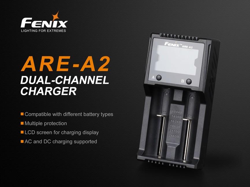 Fenix ARE-A2 зарядний пристрій (Li-ion, NiMH)